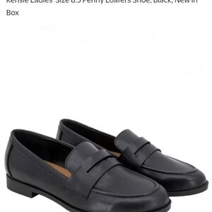Kensie Classic Black Loafers